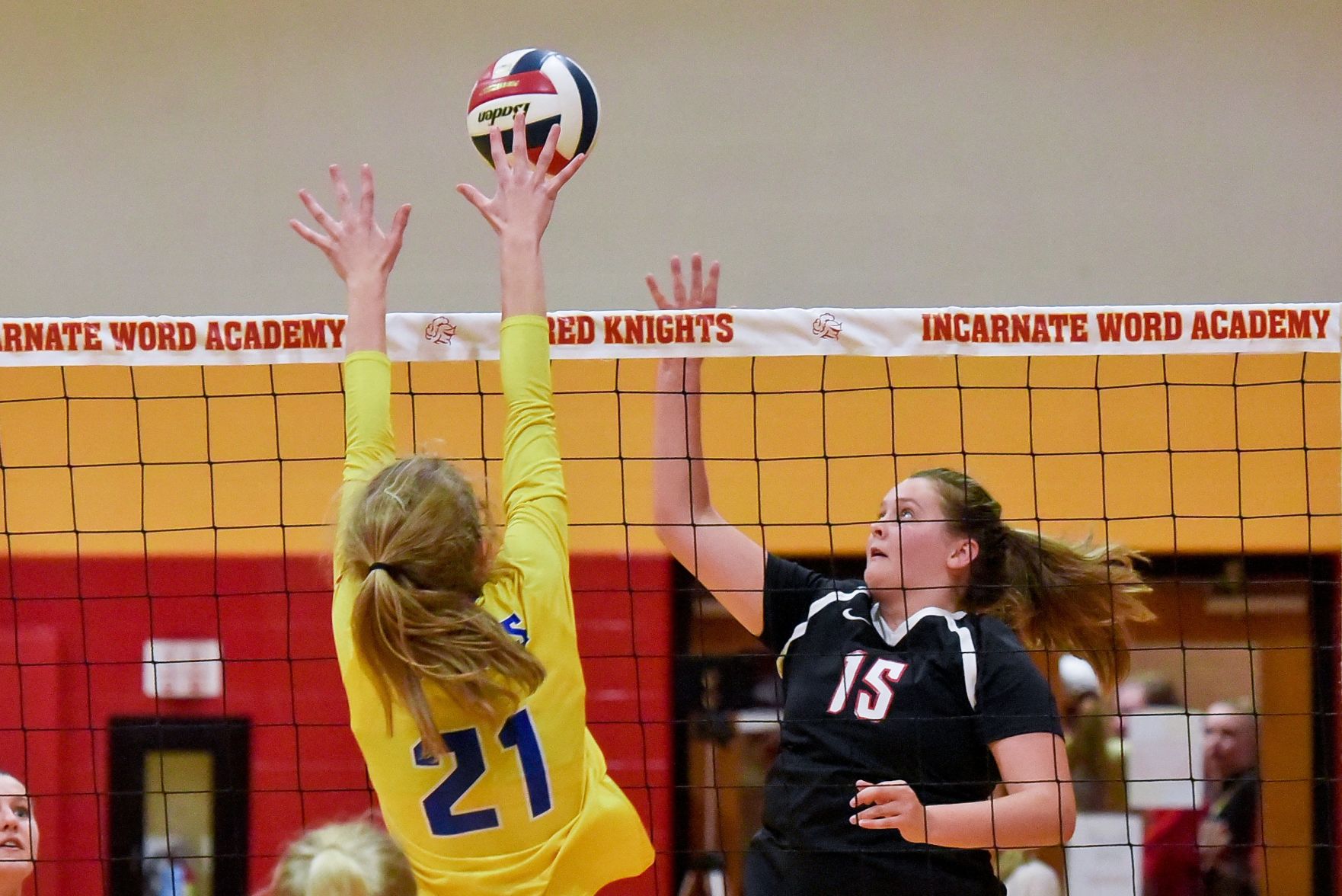 Borgia at Incarnate Word girls volleyball